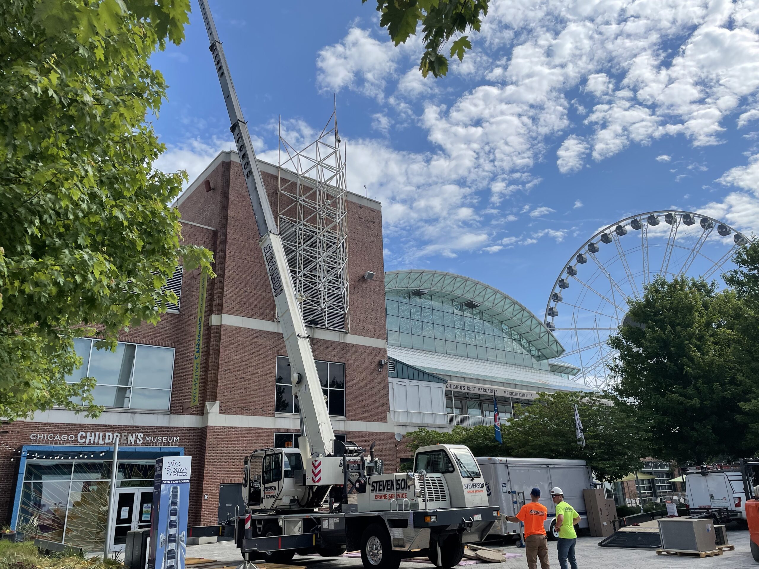 Installing Ventilators on a Rooftop