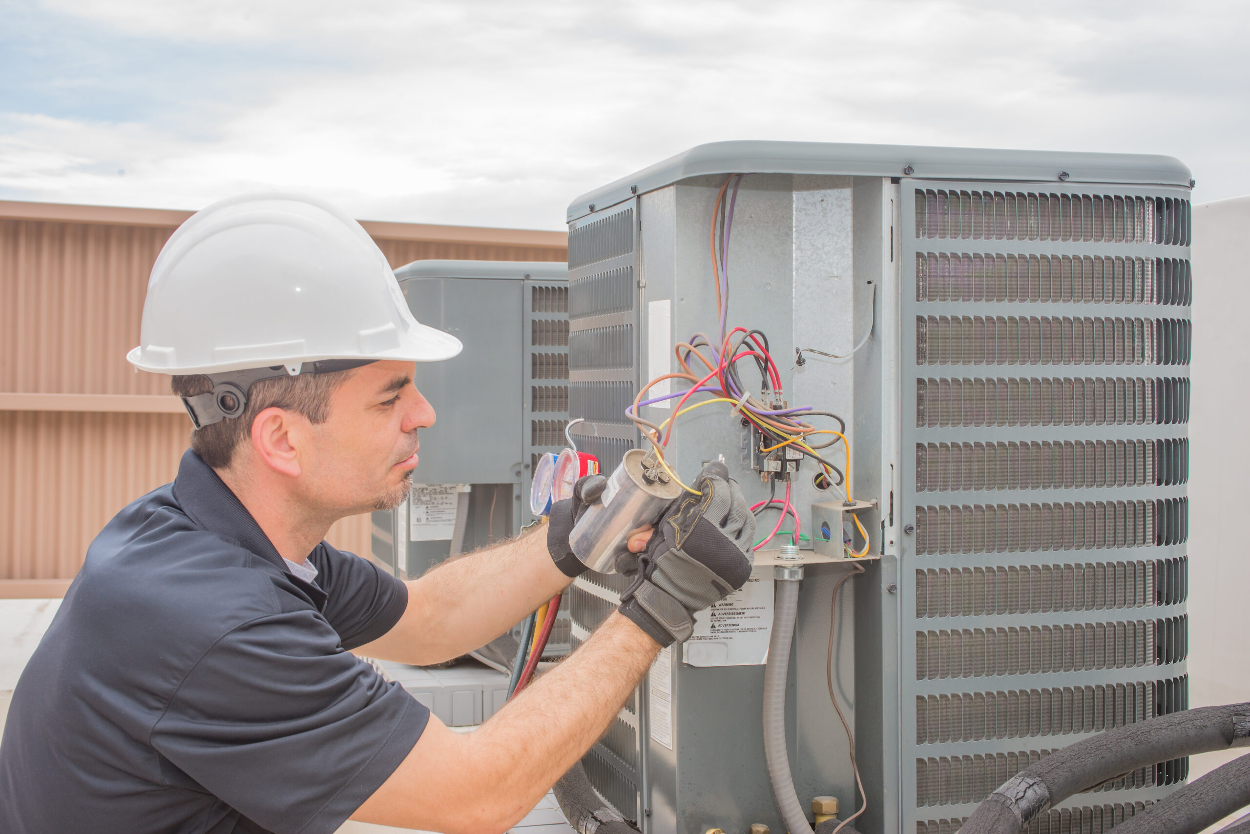 Skilled HVAC Technician